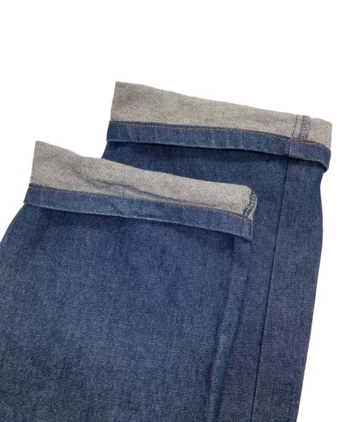 EVISU（エヴィス）EVISU (エヴィス) スカルカモメ刺繍デニムパンツ インディゴ サイズ:32の古着・服飾アイテム