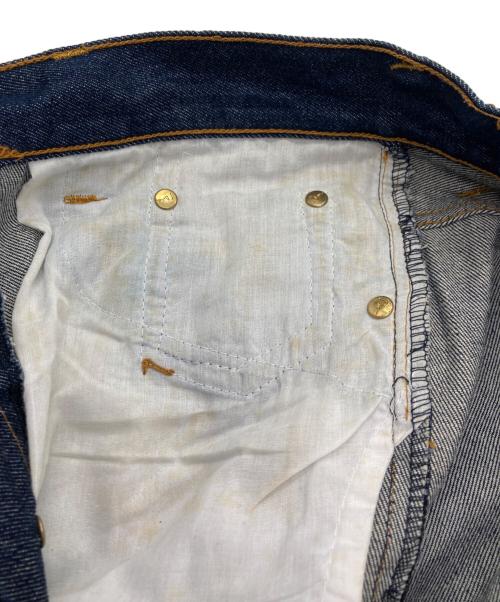 EVISU（エヴィス）EVISU (エヴィス) スカルカモメ刺繍デニムパンツ インディゴ サイズ:32の古着・服飾アイテム