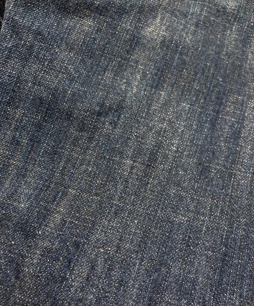YAMANE（ヤマネ）YAMANE (ヤマネ) バックプリントデニムパンツ インディゴ サイズ:W32×L34の古着・服飾アイテム