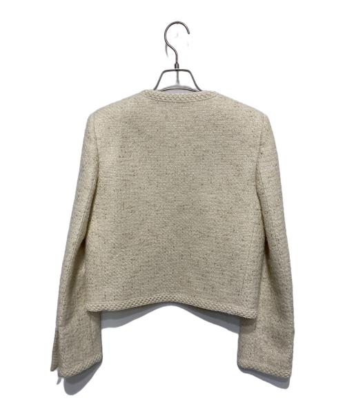 sheller（シェリエ）sheller (シェリエ) ツイードジャケット ホワイト サイズ:FREEの古着・服飾アイテム