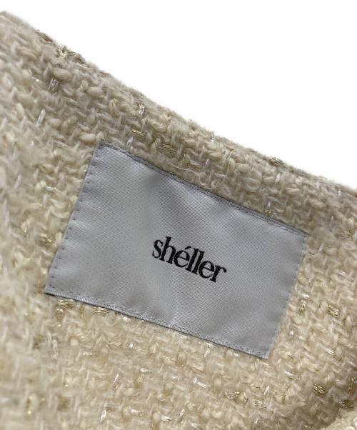 sheller（シェリエ）sheller (シェリエ) ツイードジャケット ホワイト サイズ:FREEの古着・服飾アイテム