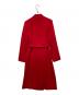 sheller (シェリエ) ノーカラーコート レッド サイズ:Ｍ：10000円