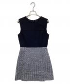 shellerシェリエ）の古着「ノースリーブワンピース」｜グレー