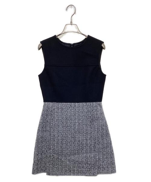 sheller（シェリエ）sheller (シェリエ) ノースリーブワンピース グレー サイズ:FREEの古着・服飾アイテム
