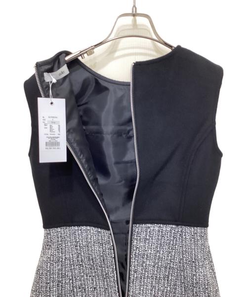 sheller（シェリエ）sheller (シェリエ) ノースリーブワンピース グレー サイズ:FREEの古着・服飾アイテム