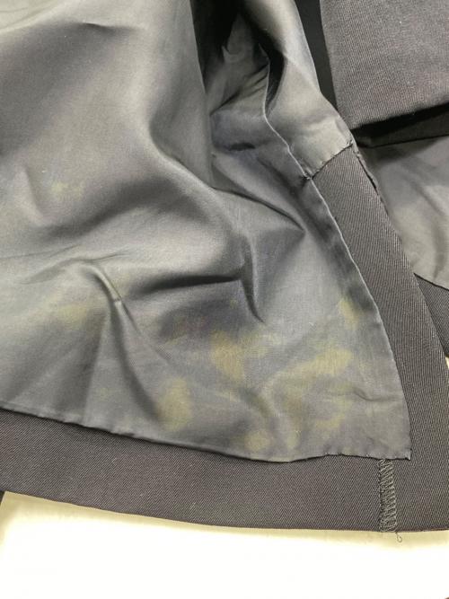 Y's（ワイズ）Y's (ワイズ) ロング丈ウールテーラードジャケット ネイビー サイズ:記載なしの古着・服飾アイテム