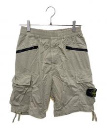 STONE ISLAND（ストーンアイランド）の古着「バミューダカーゴパンツ ショーツ」｜ベージュ