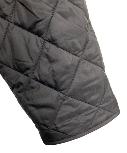 MACKINTOSH PHILOSOPHY（マッキントッシュ フィロソフィー）MACKINTOSH PHILOSOPHY (マッキントッシュ フィロソフィー) サマーフォード コーデュロイカラー ナイロン キルティング コート ブラック サイズ:6の古着・服飾アイテム