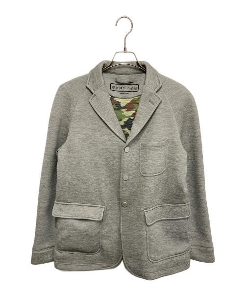 Paul Stuart（ポールスチュアート）Paul Stuart (ポールスチュアート) 裏地カモ柄3Bジャケット グレー サイズ:50の古着・服飾アイテム