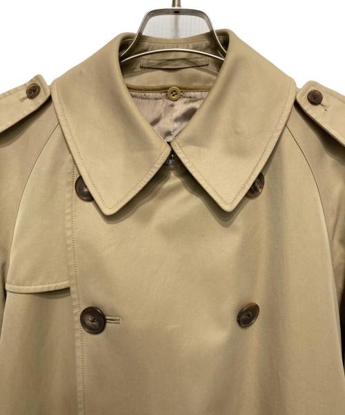 Aquascutum（アクアスキュータム）Aquascutum (アクアスキュータム) KINGSWAY トレンチコート ベージュ サイズ:36の古着・服飾アイテム