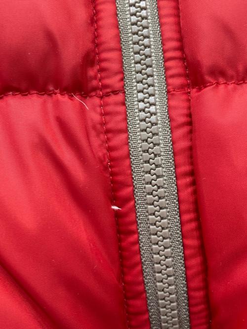 LACOSTE（ラコステ）LACOSTE (ラコステ) ダウンジャケット レッド サイズ:40の古着・服飾アイテム