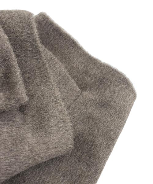 journal standard L'essage（ジャーナルスタンダード レサージュ）journal standard L'essage (ジャーナルスタンダード レサージュ) スーパーファインアルパカブレンドワイドカラーコート ブラウン サイズ:FREE 未使用品の古着・服飾アイテム