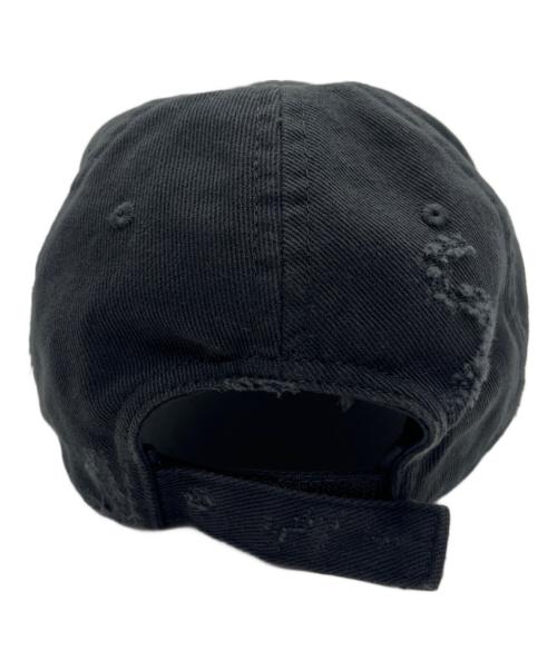 BALENCIAGA（バレンシアガ）BALENCIAGA (バレンシアガ) Metalhead キャップ ブラック サイズ:Lの古着・服飾アイテム