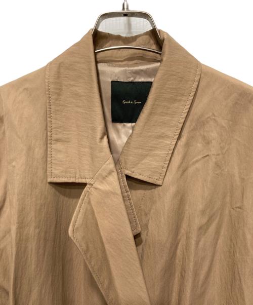 Spick and Span（スピックアンドスパン）Spick and Span (スピックアンドスパン) エアリーギャバジンコート キャメル サイズ:36 未使用品の古着・服飾アイテム