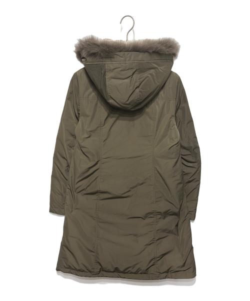 UNTITLED（アンタイトル）UNTITLED (アンタイトル) 3WAYホワイトダックファーダウンコート カーキ サイズ:1の古着・服飾アイテム