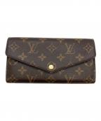 LOUIS VUITTONルイ ヴィトン）の古着「ポルトフォイユ・サラ」｜ブラウン