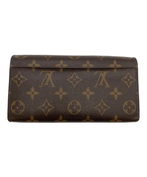 LOUIS VUITTON（ルイ ヴィトン）LOUIS VUITTON (ルイ ヴィトン) ポルトフォイユ・サラ ブラウンの古着・服飾アイテム