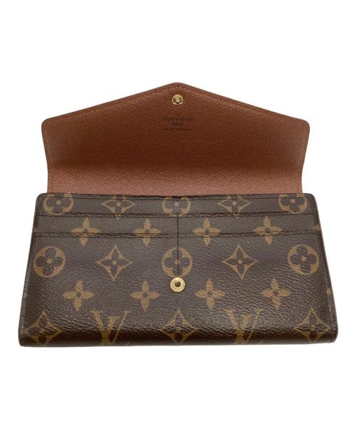LOUIS VUITTON（ルイ ヴィトン）LOUIS VUITTON (ルイ ヴィトン) ポルトフォイユ・サラ ブラウンの古着・服飾アイテム