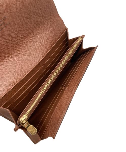 LOUIS VUITTON（ルイ ヴィトン）LOUIS VUITTON (ルイ ヴィトン) ポルトフォイユ・サラ ブラウンの古着・服飾アイテム