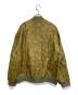 taupe (トープ) テクニカルレザーフライトジャケット オリーブ サイズ:3：20000円