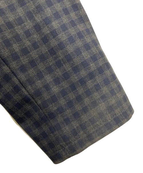 taupe（トープ）taupe (トープ) チェックテーラードジャケット グレー サイズ:03の古着・服飾アイテム