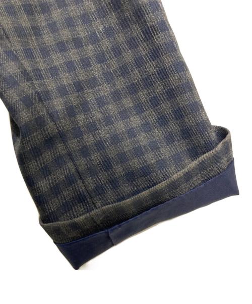 taupe（トープ）taupe (トープ) チェックテーラードジャケット グレー サイズ:03の古着・服飾アイテム