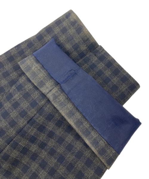 taupe（トープ）taupe (トープ) チェックテーラードジャケット グレー サイズ:03の古着・服飾アイテム