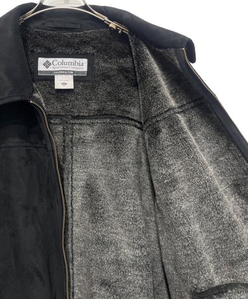 Columbia（コロンビア）Columbia (コロンビア) スウェードジャケット ブラック サイズ:XXLの古着・服飾アイテム