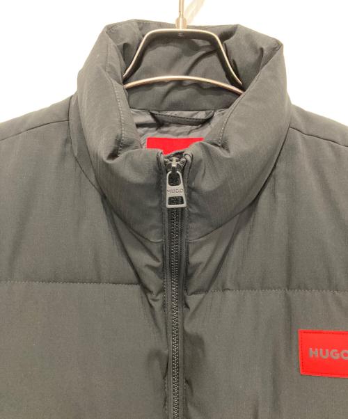 HUGO（ヒューゴ ボス）HUGO (ヒューゴ ボス) バルティーノダウンベスト ブラック サイズ:Ｍの古着・服飾アイテム