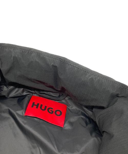 HUGO（ヒューゴ ボス）HUGO (ヒューゴ ボス) バルティーノダウンベスト ブラック サイズ:Ｍの古着・服飾アイテム