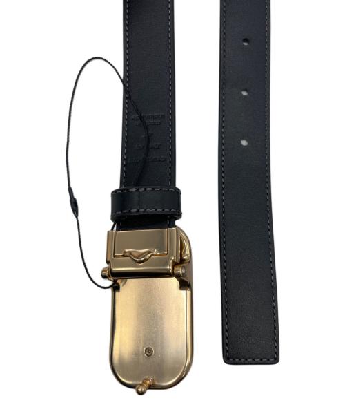 COACH（コーチ）COACH (コーチ) シグネチャー バックル カット トゥ サイズ リバーシブル モーガン ベルト ブラウン サイズ:なしの古着・服飾アイテム