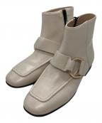 CORSO ROMA 9コルソローマノーヴェ）の古着「ショートブーツ」｜アイボリー