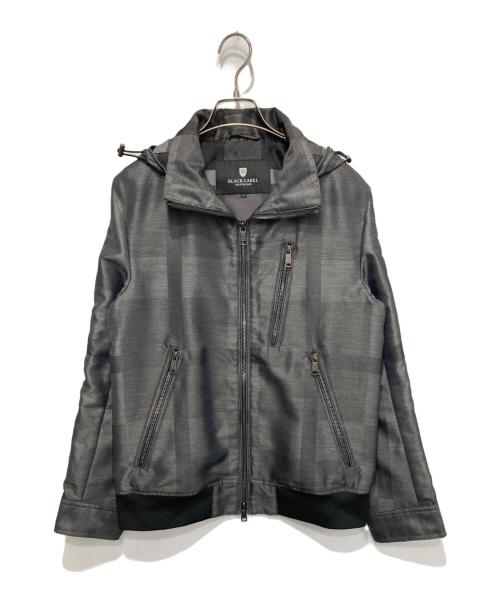 BLACK LABEL CRESTBRIDGE（ブラックレーベル クレストブリッジ）BLACK LABEL CRESTBRIDGE (ブラックレーベル クレストブリッジ) シャドーチェックマウンテンパーカー グレー サイズ:Ｍの古着・服飾アイテム