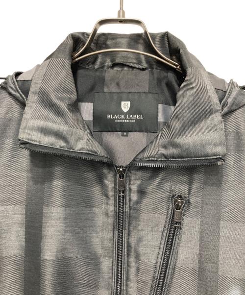BLACK LABEL CRESTBRIDGE（ブラックレーベル クレストブリッジ）BLACK LABEL CRESTBRIDGE (ブラックレーベル クレストブリッジ) シャドーチェックマウンテンパーカー グレー サイズ:Ｍの古着・服飾アイテム