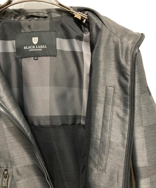 BLACK LABEL CRESTBRIDGE（ブラックレーベル クレストブリッジ）BLACK LABEL CRESTBRIDGE (ブラックレーベル クレストブリッジ) シャドーチェックマウンテンパーカー グレー サイズ:Ｍの古着・服飾アイテム