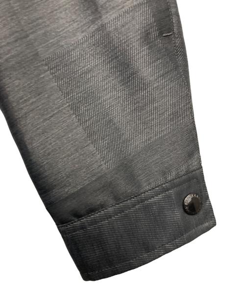 BLACK LABEL CRESTBRIDGE（ブラックレーベル クレストブリッジ）BLACK LABEL CRESTBRIDGE (ブラックレーベル クレストブリッジ) シャドーチェックマウンテンパーカー グレー サイズ:Ｍの古着・服飾アイテム