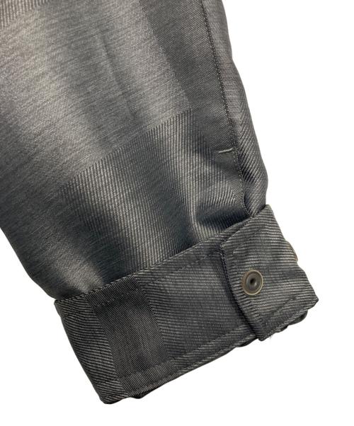 BLACK LABEL CRESTBRIDGE（ブラックレーベル クレストブリッジ）BLACK LABEL CRESTBRIDGE (ブラックレーベル クレストブリッジ) シャドーチェックマウンテンパーカー グレー サイズ:Ｍの古着・服飾アイテム