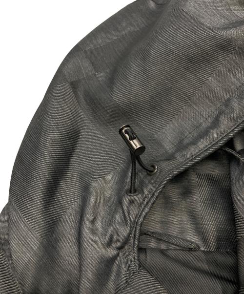 BLACK LABEL CRESTBRIDGE（ブラックレーベル クレストブリッジ）BLACK LABEL CRESTBRIDGE (ブラックレーベル クレストブリッジ) シャドーチェックマウンテンパーカー グレー サイズ:Ｍの古着・服飾アイテム