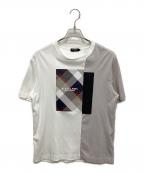 BLACK LABEL CRESTBRIDGEブラックレーベル クレストブリッジ）の古着「ロゴTシャツ」｜ホワイト
