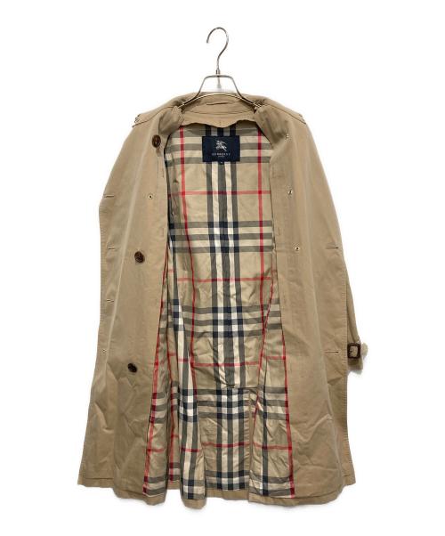 BURBERRY LONDON（バーバリーロンドン）BURBERRY LONDON (バーバリーロンドン) 裏ノヴァチェックトレンチコート ベージュ サイズ:38の古着・服飾アイテム