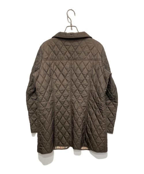 BURBERRY LONDON（バーバリーロンドン）BURBERRY LONDON (バーバリーロンドン) 裏ノバチェックキルティングジャケット ブラウン サイズ:44の古着・服飾アイテム