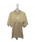 CLANE（クラネ）の古着「SHEER RIDGE LONG KNIT TOPS」｜ベージュ