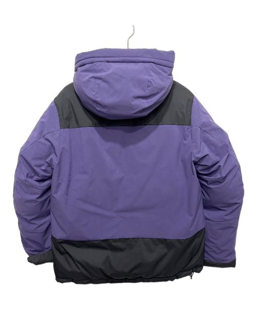 FIRST DOWN（ファーストダウン）FIRST DOWN (ファーストダウン) ダウンジャケット パープル×ブラック サイズ:Ｓの古着・服飾アイテム