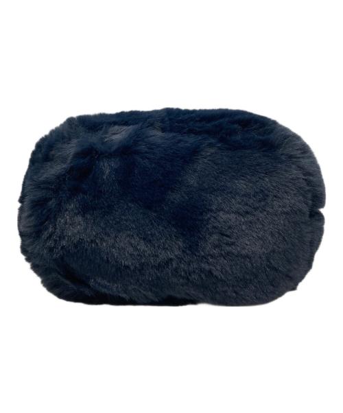 LAUTRE AMONT（ロートレアモン）LAUTRE AMONT (ロートレアモン) GOOD GRIEF! (グッドグリーフ) 別注FAUX FUR TOTE BAG SMALL アイボリー×ネイビー サイズ:なし 未使用品の古着・服飾アイテム