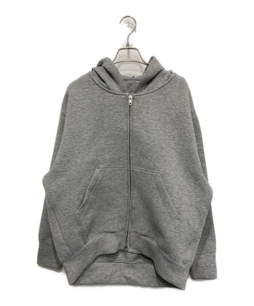 SLOBE IENA（スローブ イエナ）SLOBE IENA (スローブ イエナ) ボリュームジップアップフーディー グレー サイズ:表記なしの古着・服飾アイテム