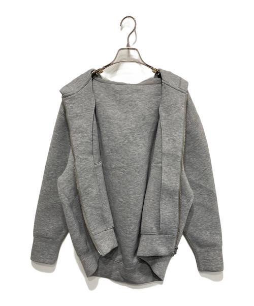 SLOBE IENA（スローブ イエナ）SLOBE IENA (スローブ イエナ) ボリュームジップアップフーディー グレー サイズ:表記なしの古着・服飾アイテム