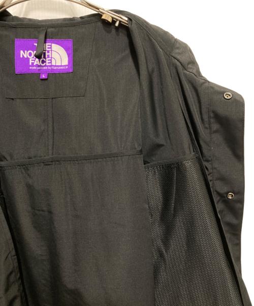 THE NORTHFACE PURPLELABEL（ザ・ノースフェイス パープルレーベル）THE NORTHFACE PURPLELABEL (ザ・ノースフェイス パープルレーベル) マウンテンウインドコート ブラック サイズ:Lの古着・服飾アイテム
