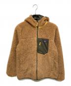 Patagoniaパタゴニア）の古着「ボーイズリバーシブルボアジャケット」｜ブラウン