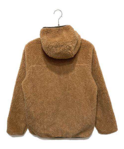 Patagonia（パタゴニア）Patagonia (パタゴニア) ボーイズリバーシブルボアジャケット ブラウン サイズ:XXL（キッズ）の古着・服飾アイテム