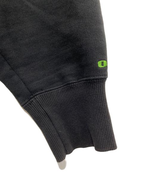 OAKLEY（オークリー）OAKLEY (オークリー) ロゴ刺繍ラグランスウェット ブラック サイズ:Lの古着・服飾アイテム
